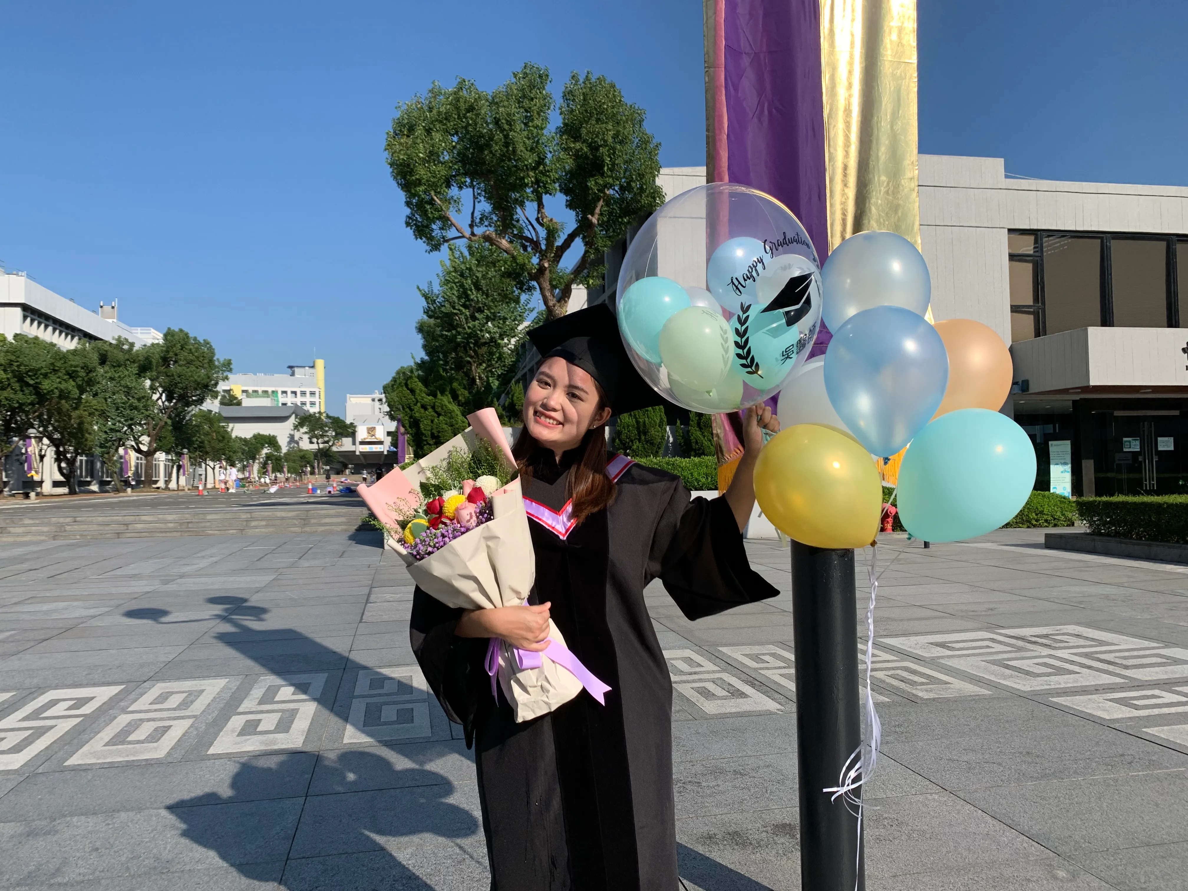 Freeman Ng at his TCM graduation